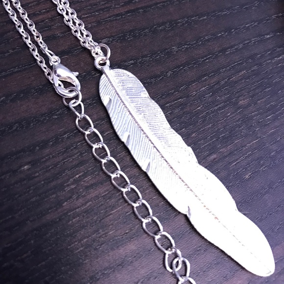 NEW!💎💙💎BOHO HIPPIE FEATHER BIRD ANGEL NECKLACE! - Picture 4 of 8